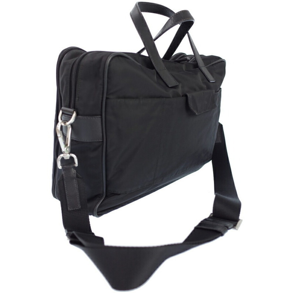 Prada Black Business 2way Bag Briefcase